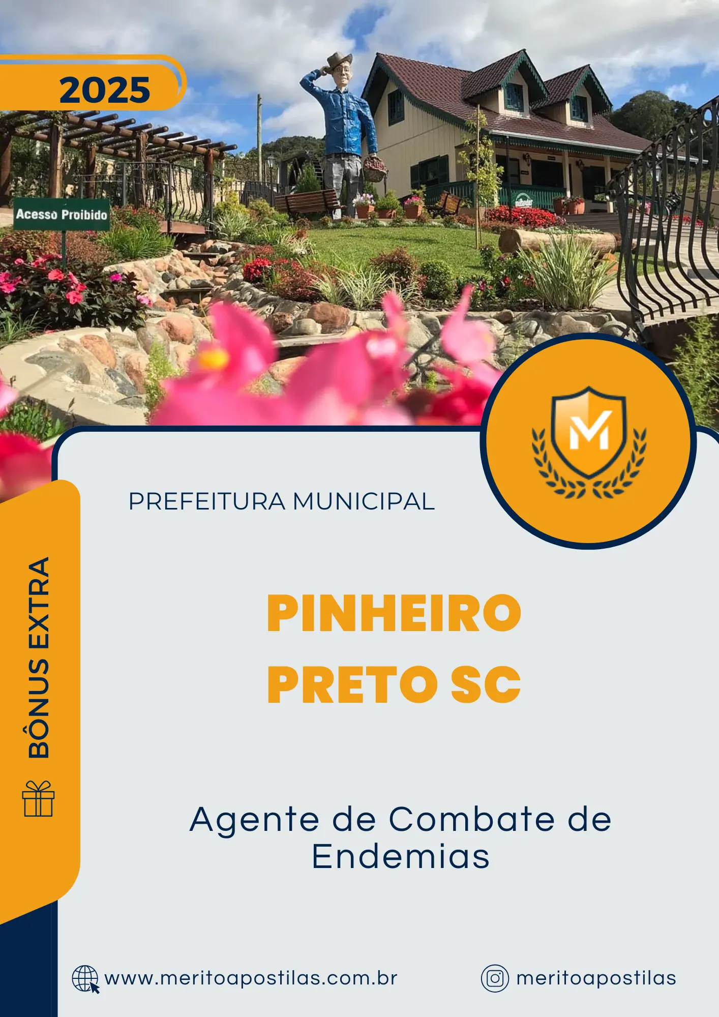 Apostila Agente de Combate de Endemias Prefeitura de Pinheiro Preto SC 2025