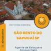 Apostila Agente de Estoque e Almoxarifado Prefeitura de São Bento do Sapucaí SP 2024
