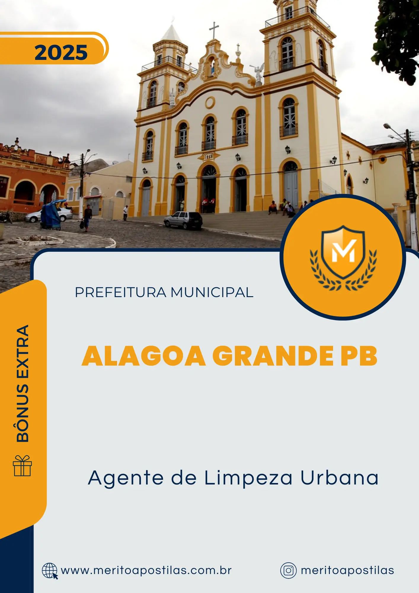 Apostila Agente de Limpeza Urbana Prefeitura de Alagoa Grande PB 2025