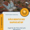 Apostila Agente de Manutenção Mecânica Prefeitura de São Bento do Sapucaí SP 2024