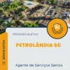Apostila Agente de Serviços Gerais Processo Seletivo de Petrolândia SC 2024