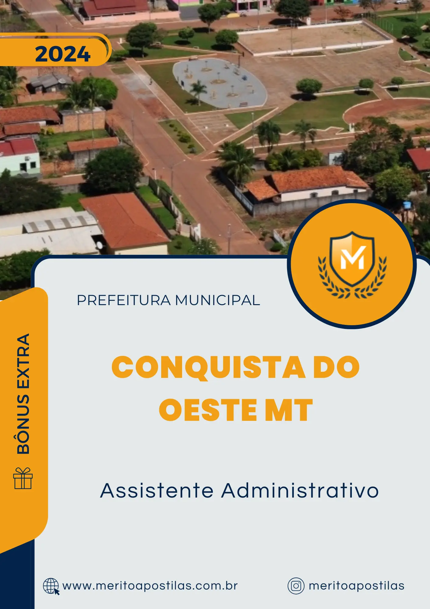 Apostila Assistente Administrativo Prefeitura de Conquista do Oeste MT 2024