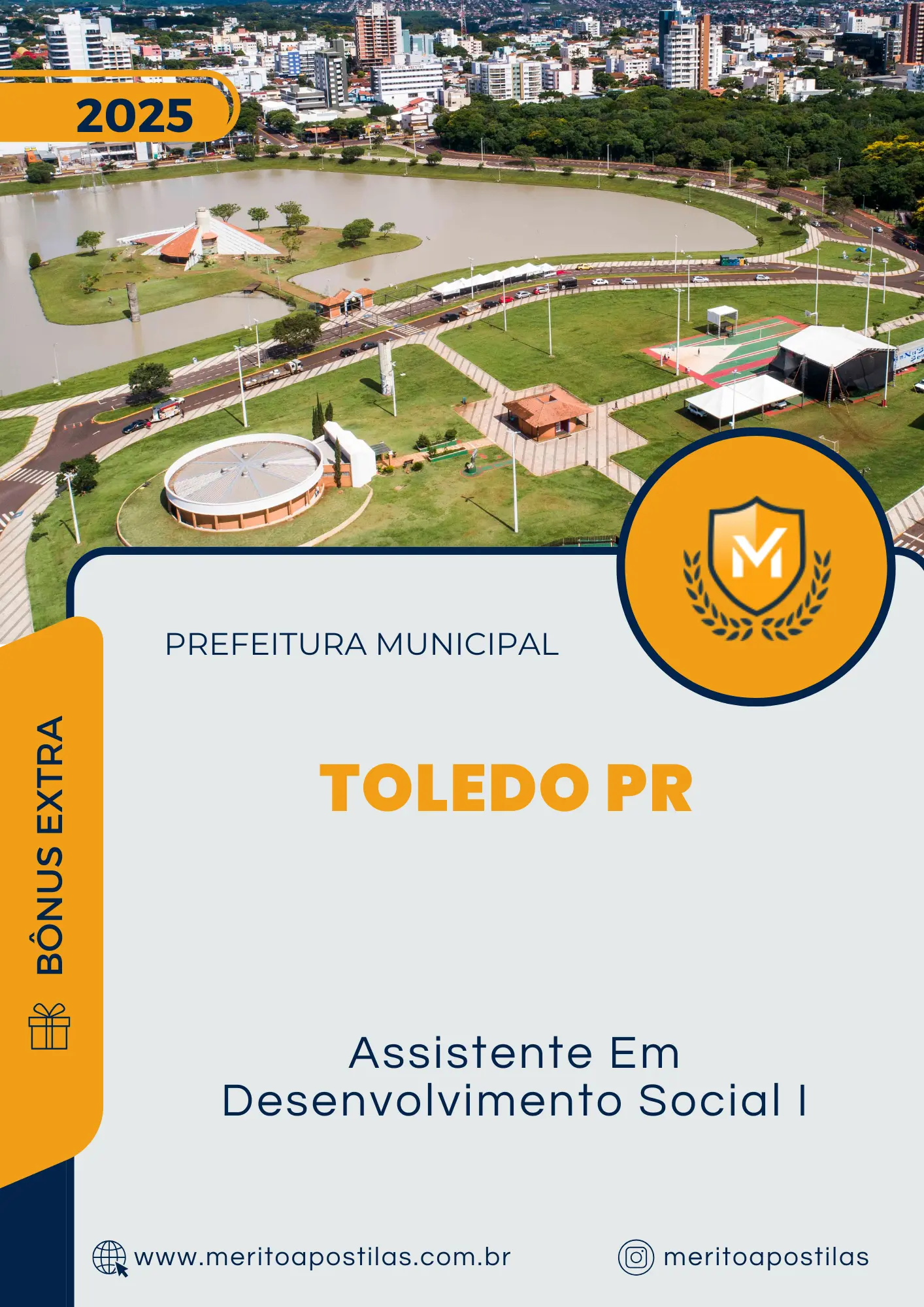 Apostila Assistente Em Desenvolvimento Social I Concurso Prefeitura de Toledo PR 2025