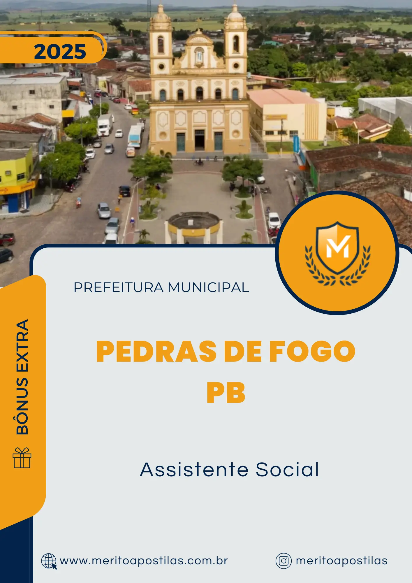 Apostila Assistente Social Prefeitura de Pedras de Fogo PB 2025