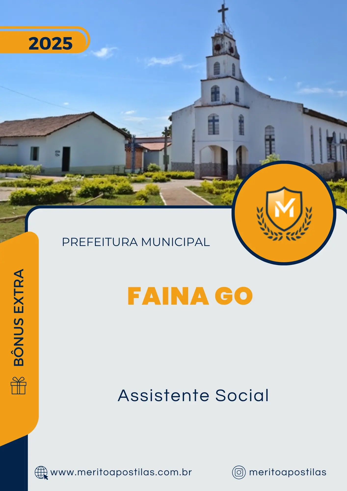 Apostila Assistente Social Prefeitura de Faina GO 2025