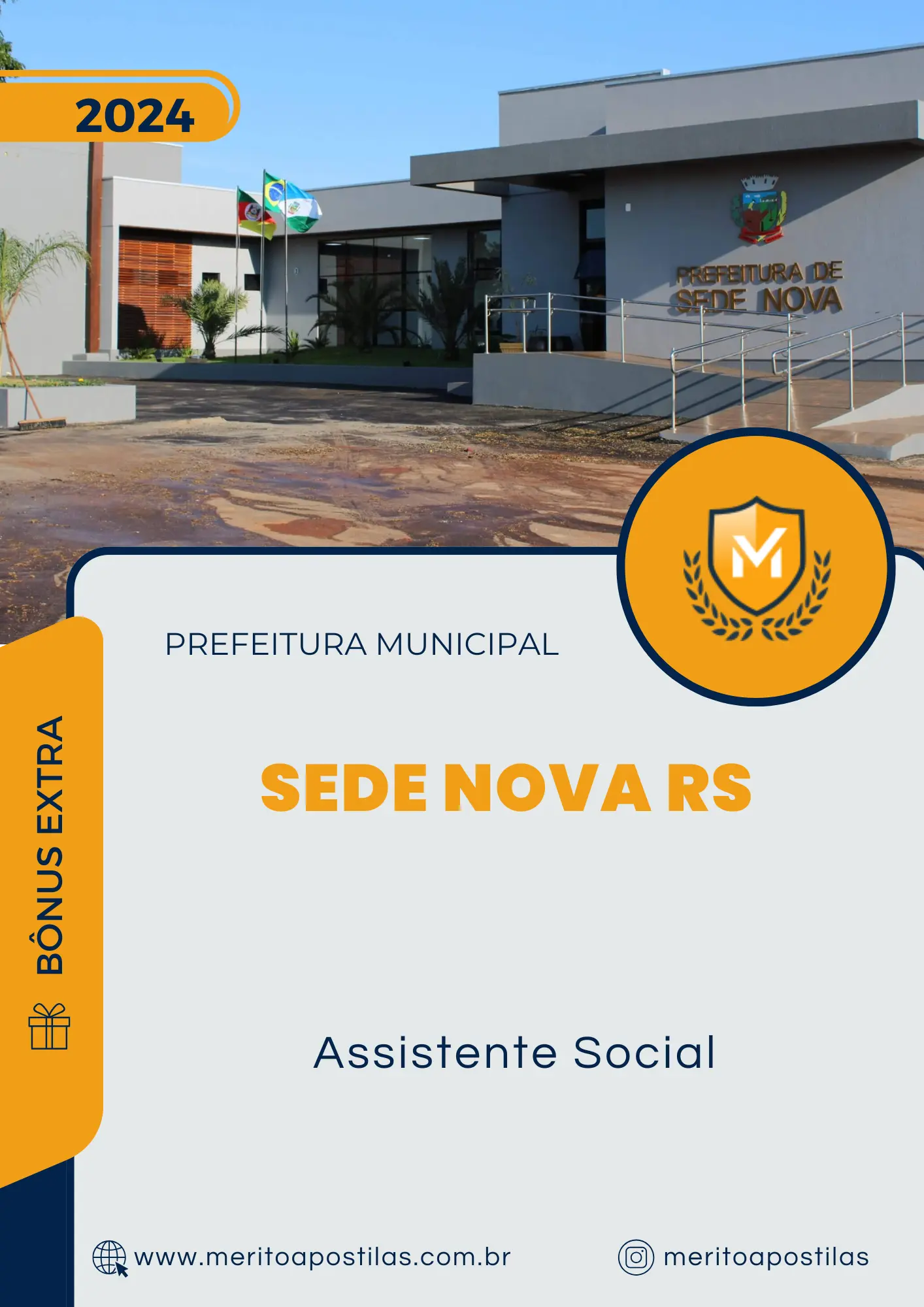 Apostila Assistente Social Prefeitura de Sede Nova RS 2024