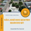 Apostila Assistente Social Prefeitura de São José dos Quatro Marcos MT 2024