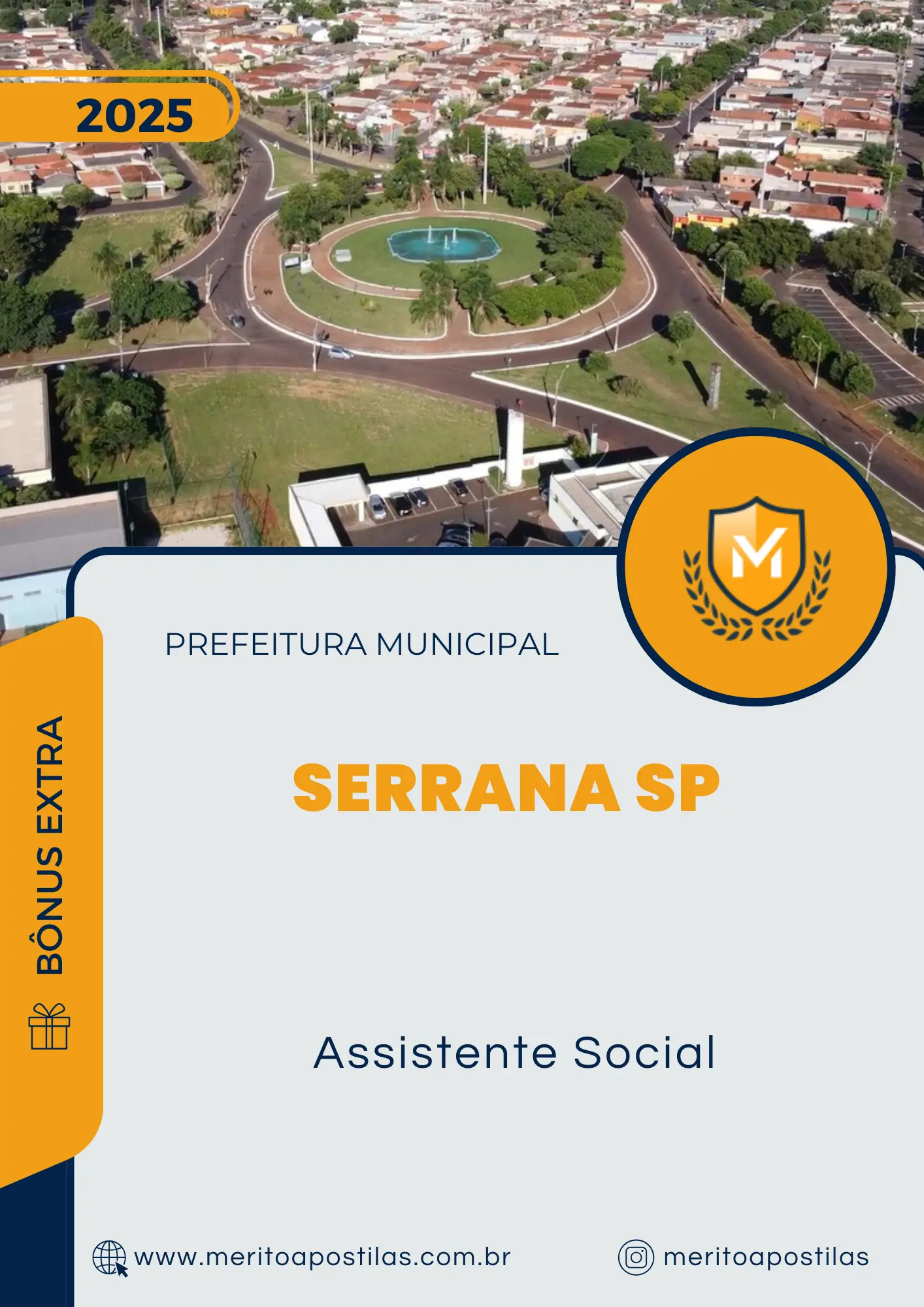 Apostila Assistente Social Prefeitura de Serrana SP 2025