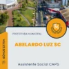Apostila Assistente Social CAPS Prefeitura de Abelardo Luz SC 2025