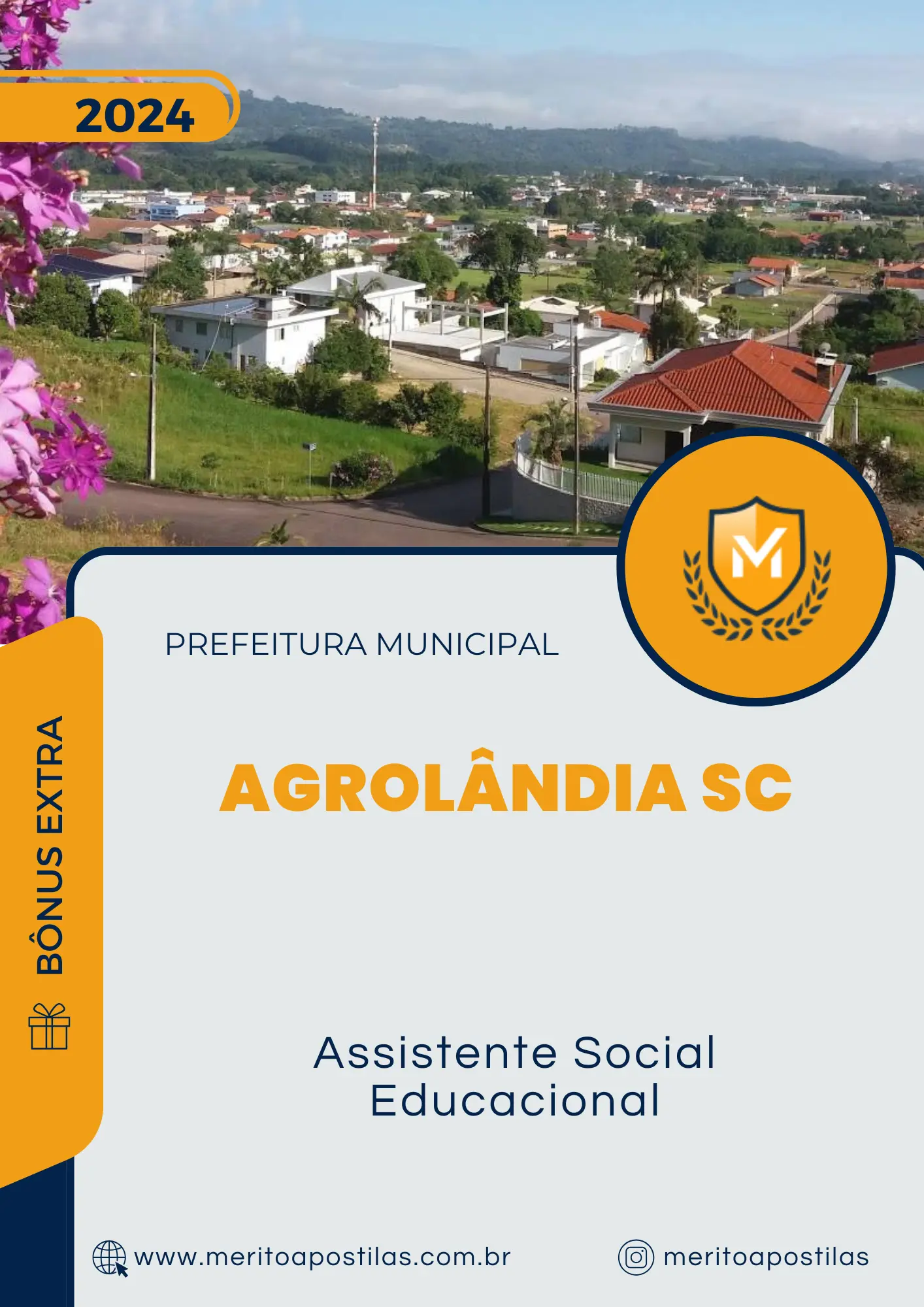 Apostila Assistente Social Educacional Prefeitura de Agrolândia SC 2024