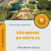 Apostila Atendente Social Prefeitura de São Miguel do Oeste SC 2025