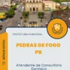 Apostila Atendente de Consultório Dentário Prefeitura de Pedras de Fogo PB 2025