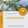 Apostila Auxiliar Administrativo Prefeitura de Rio do Oeste SC 2025