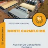 Apostila Auxiliar De Consultório Dentário Prefeitura de Monte Carmelo MG 2025