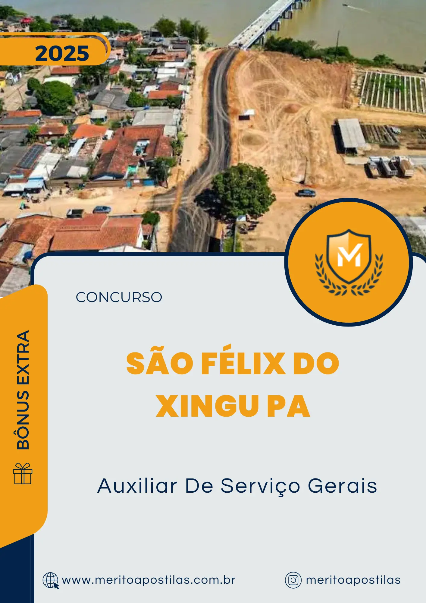 Apostila Auxiliar De Serviço Gerais Concurso São Félix do Xingu PA 2025