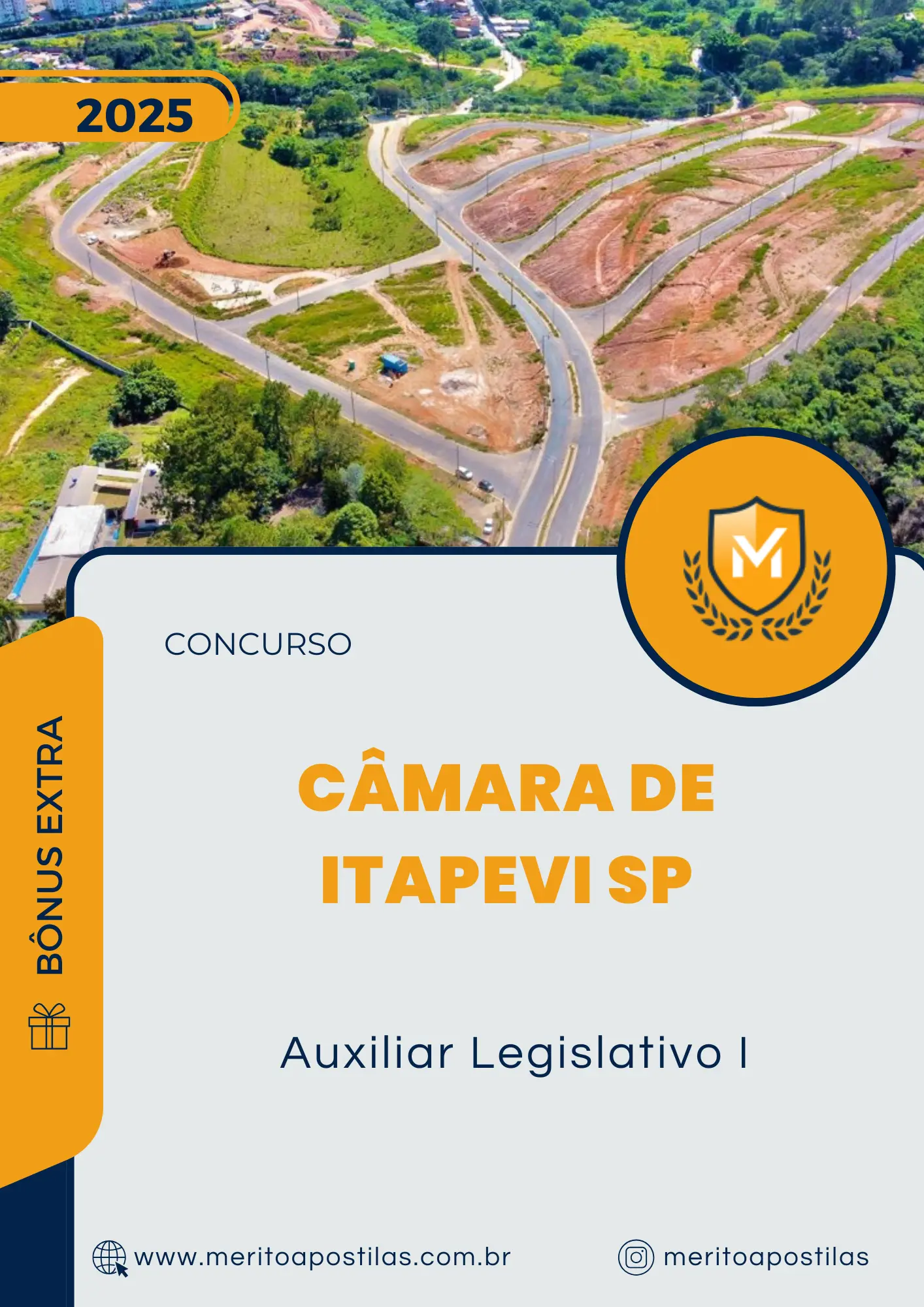Apostila Auxiliar Legislativo I Câmara de Itapevi SP 2025