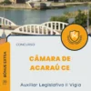 Apostila Auxiliar Legislativo II Vigia Câmara de Acaraú CE 2024