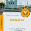 Apostila Auxiliar Operacional Carpinteiro Prefeitura de Rio Real BA 2024