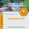 Apostila Auxiliar Serviços Gerais Prefeitura de Anitápolis SC 2025