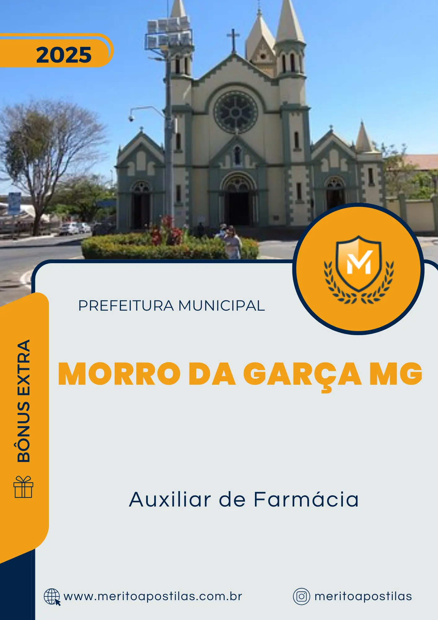 Apostila Auxiliar de Farmácia Prefeitura de Morro da Garça MG 2025