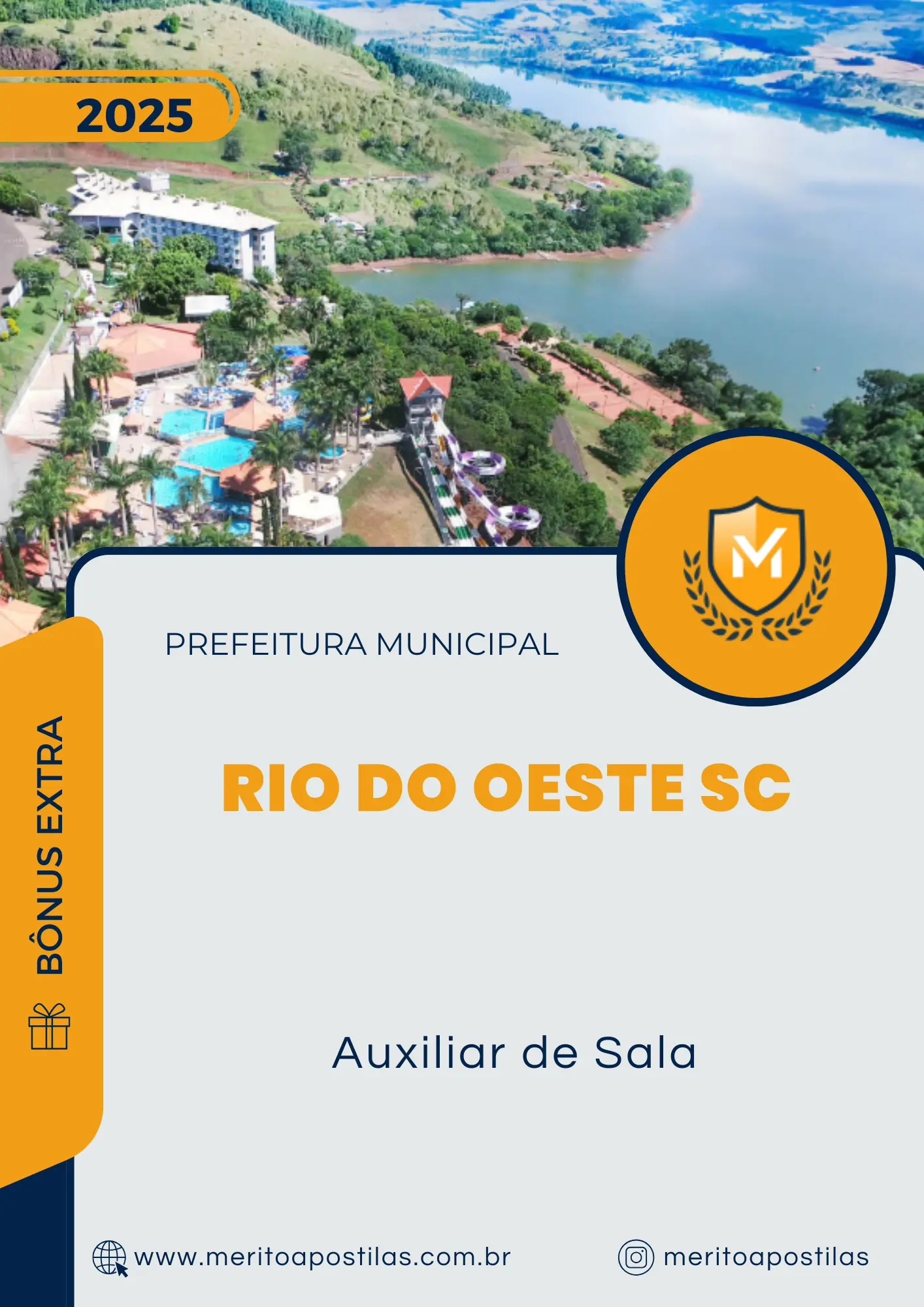 Apostila Auxiliar de Sala Prefeitura de Rio do Oeste SC 2025