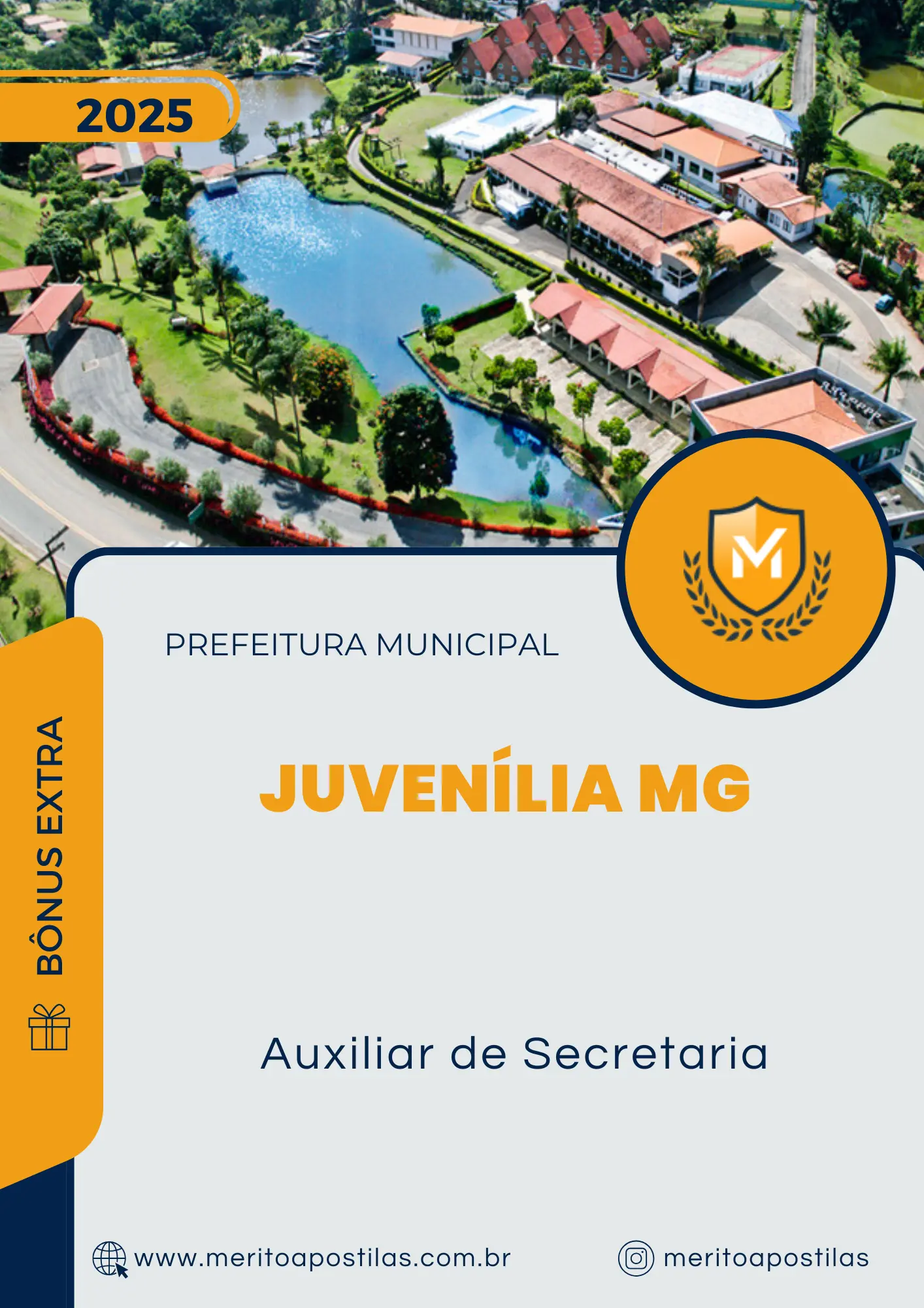 Apostila Auxiliar de Secretaria Prefeitura de Juvenília MG 2025