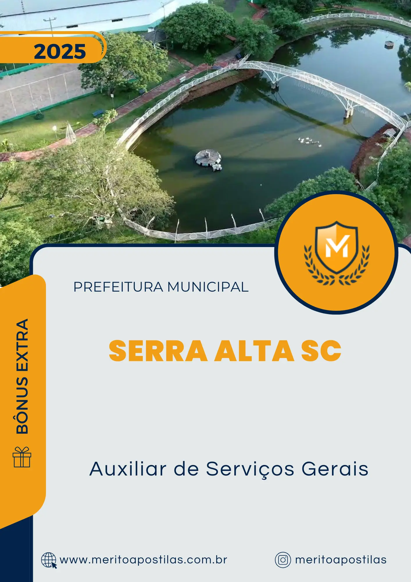 Apostila Auxiliar de Serviços Gerais Prefeitura de Serra Alta SC 2025