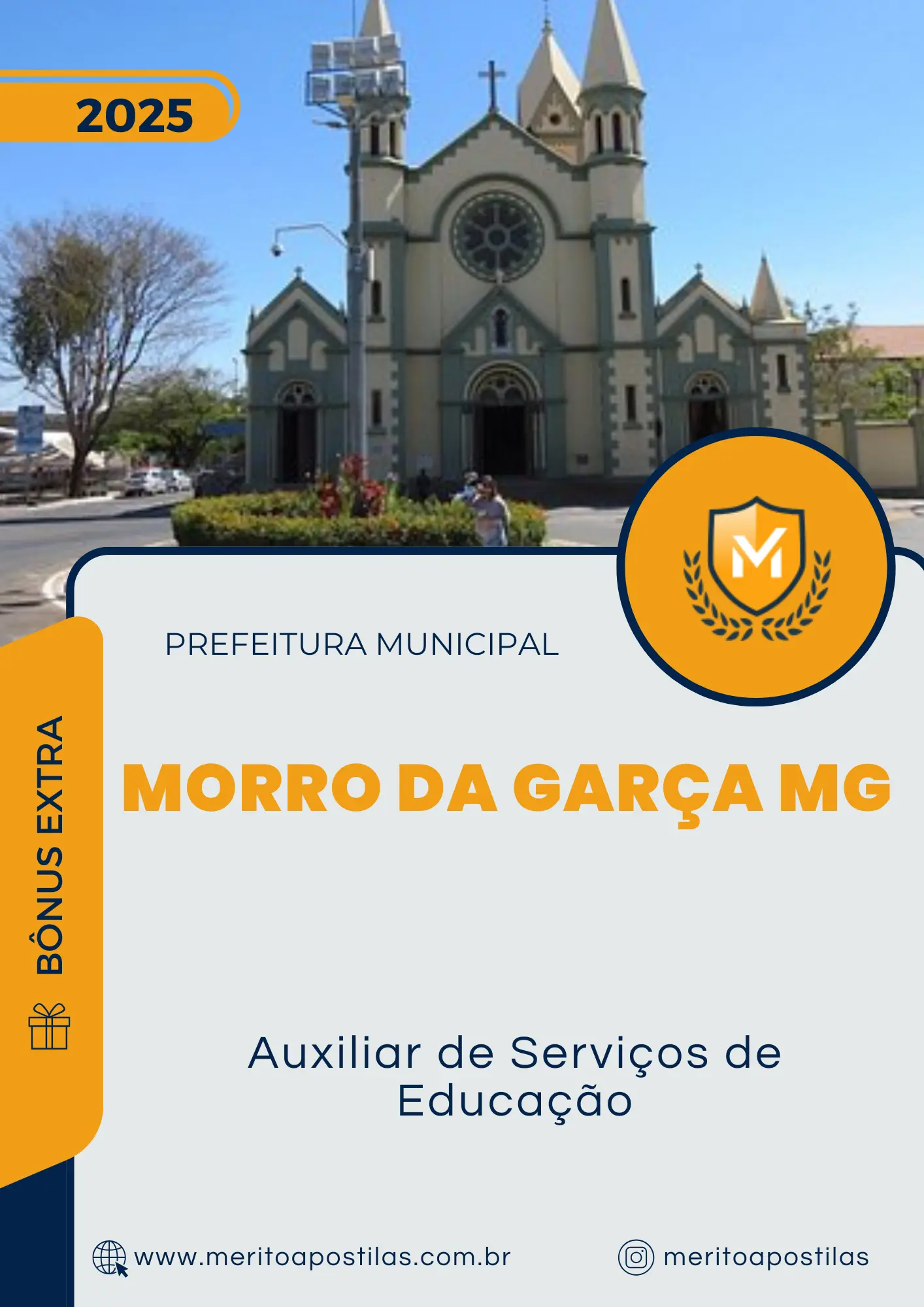 Apostila Auxiliar de Serviços de Educação Prefeitura de Morro da Garça MG 2025