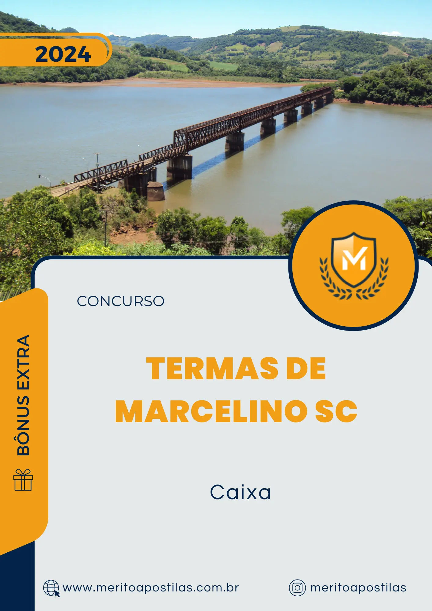 Apostila Caixa Concurso Termas de Marcelino SC 2024