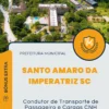 Apostila Condutor De Transporte De Passageiro E Cargas CNH Categoria Ad Prefeitura de Santo Amaro da Imperatriz SC 2024