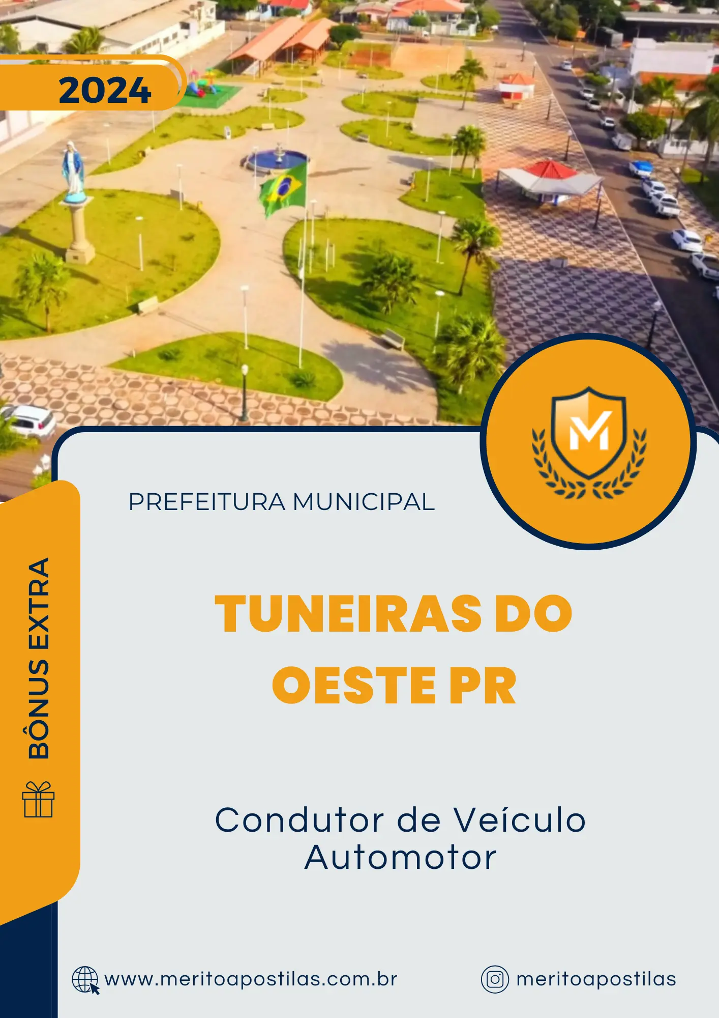 Apostila Condutor de Veículo Automotor Prefeitura de Tuneiras do Oeste PR 2024