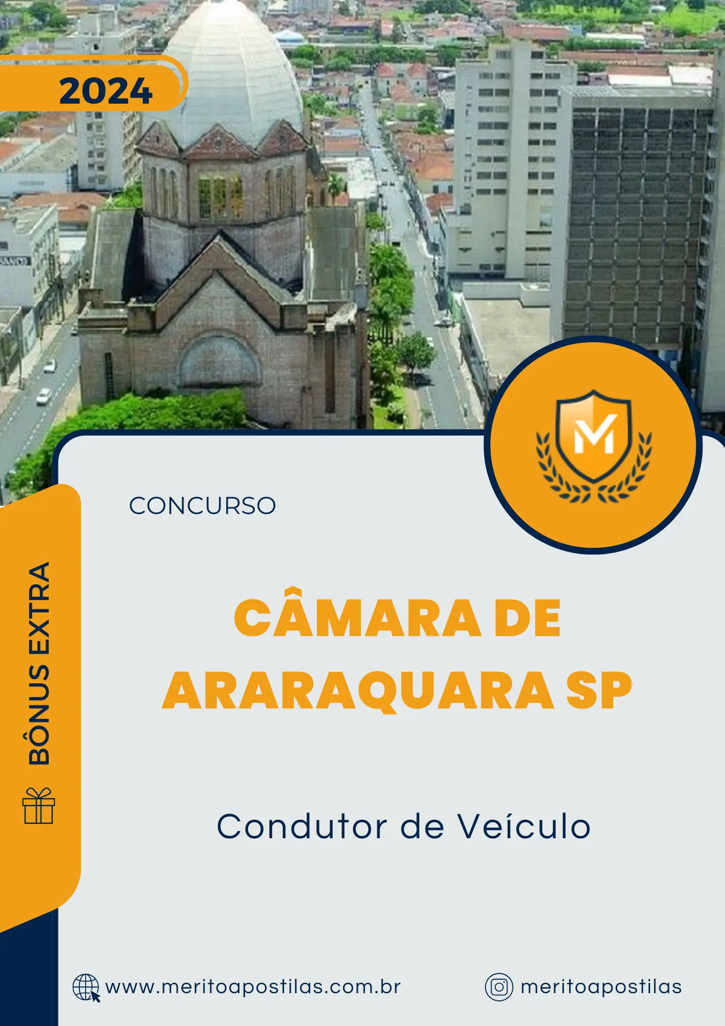 Apostila Condutor de Veículo Câmara de Araraquara SP 2024