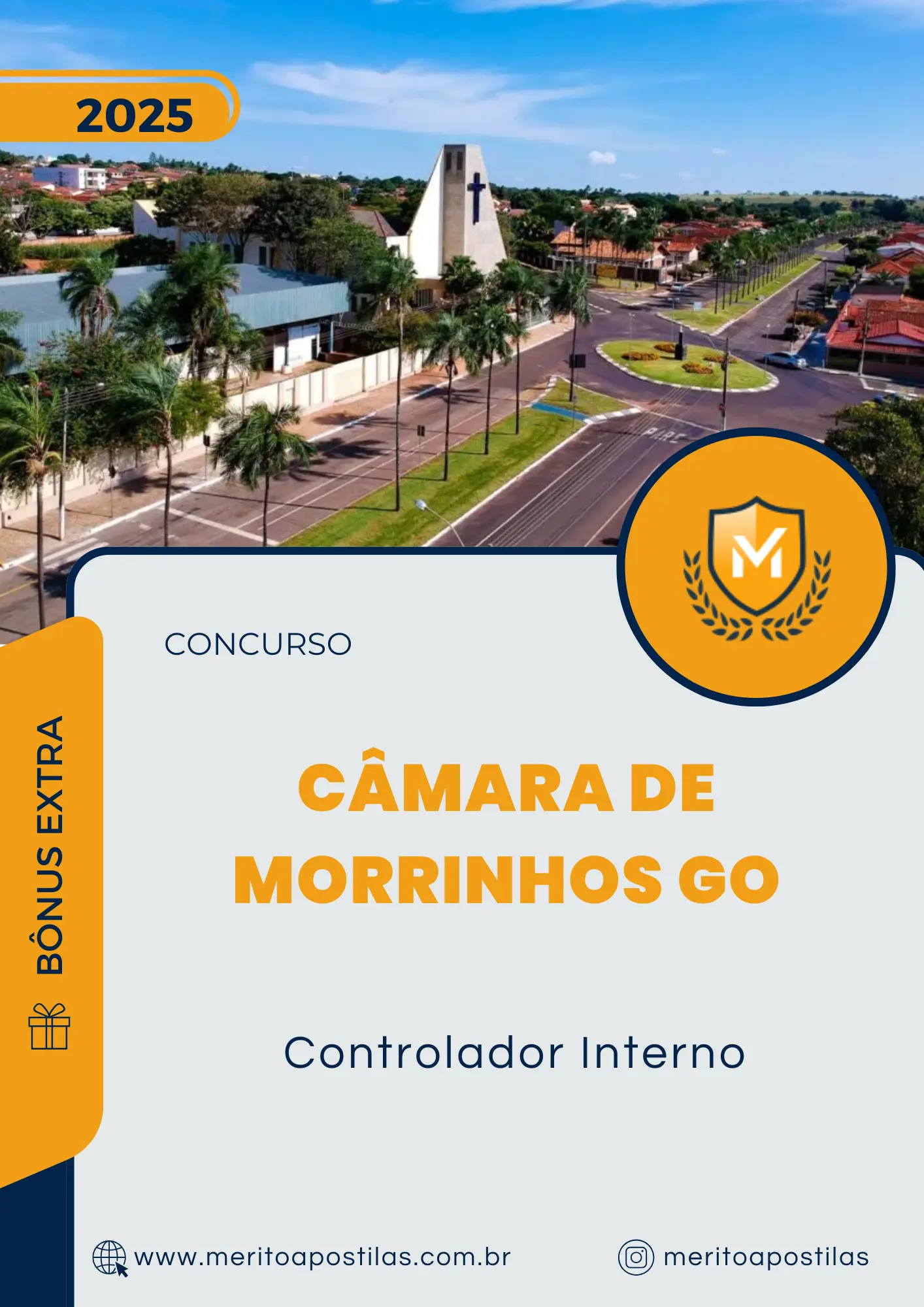 Apostila Controlador Interno Câmara de Morrinhos GO 2025