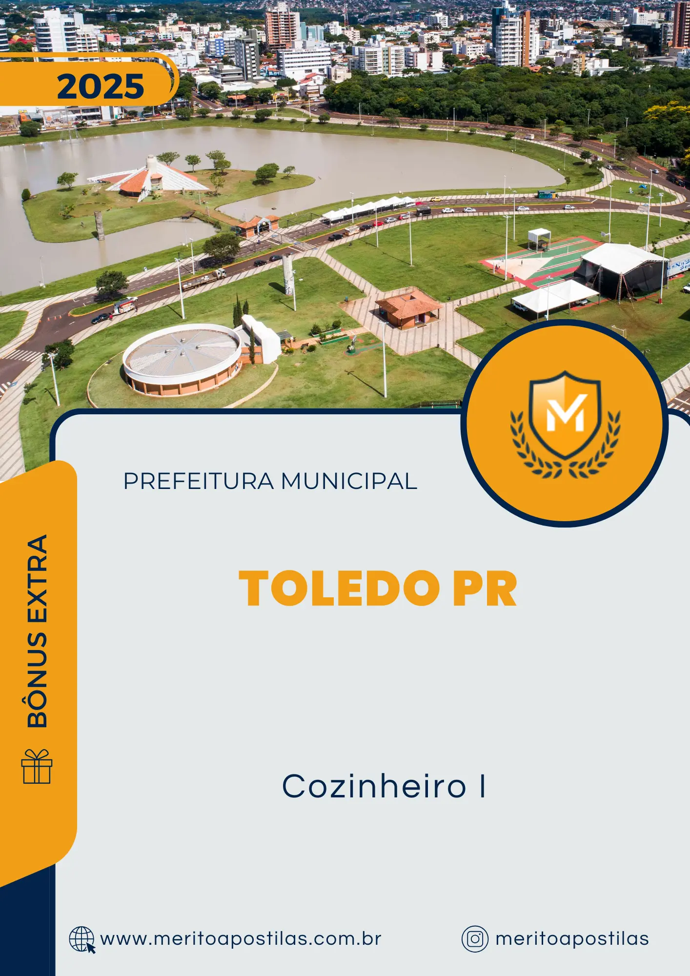 Apostila Cozinheiro I Concurso Prefeitura de Toledo PR 2025