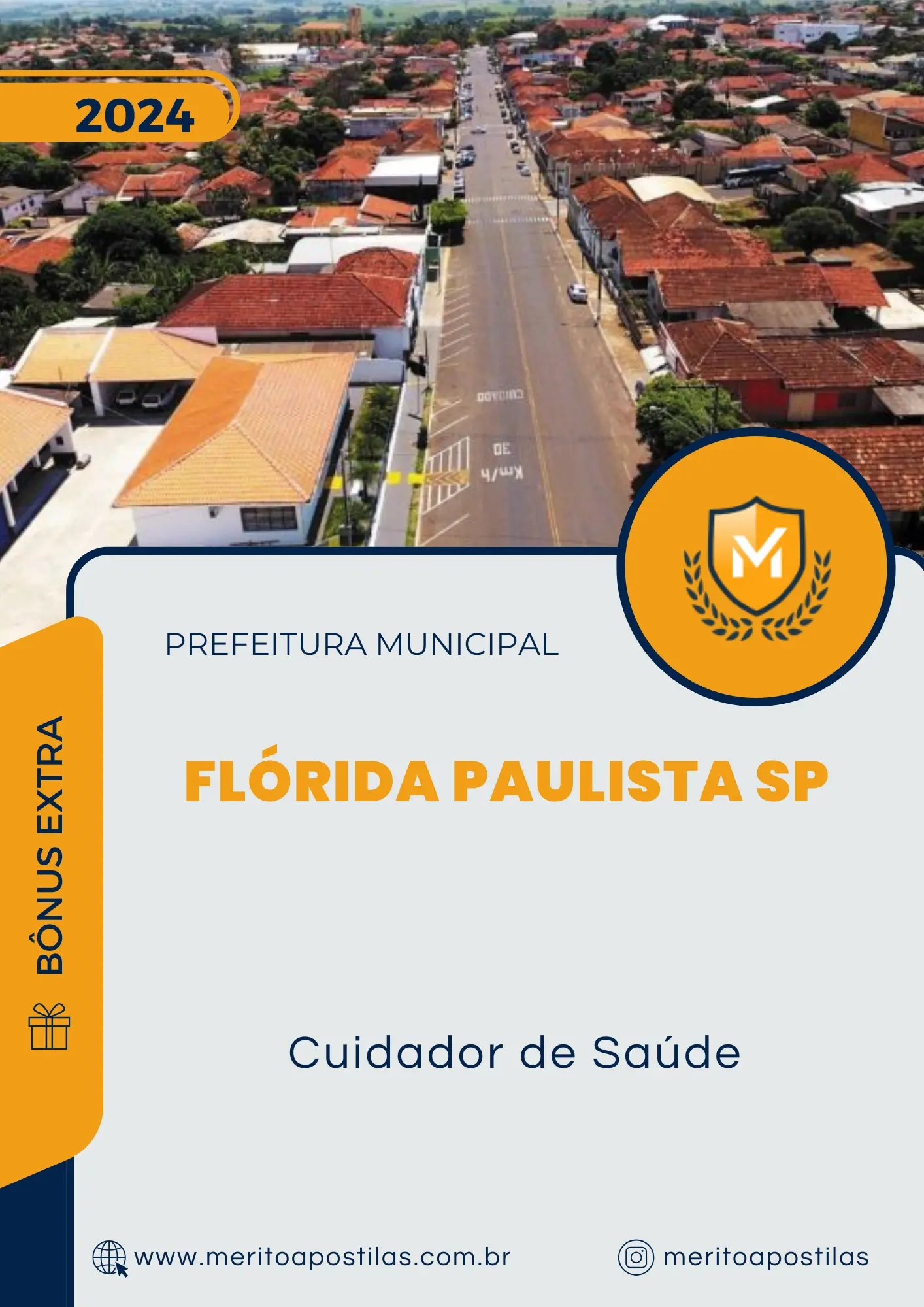 Apostila Cuidador de Saúde Prefeitura de Flórida Paulista SP 2024