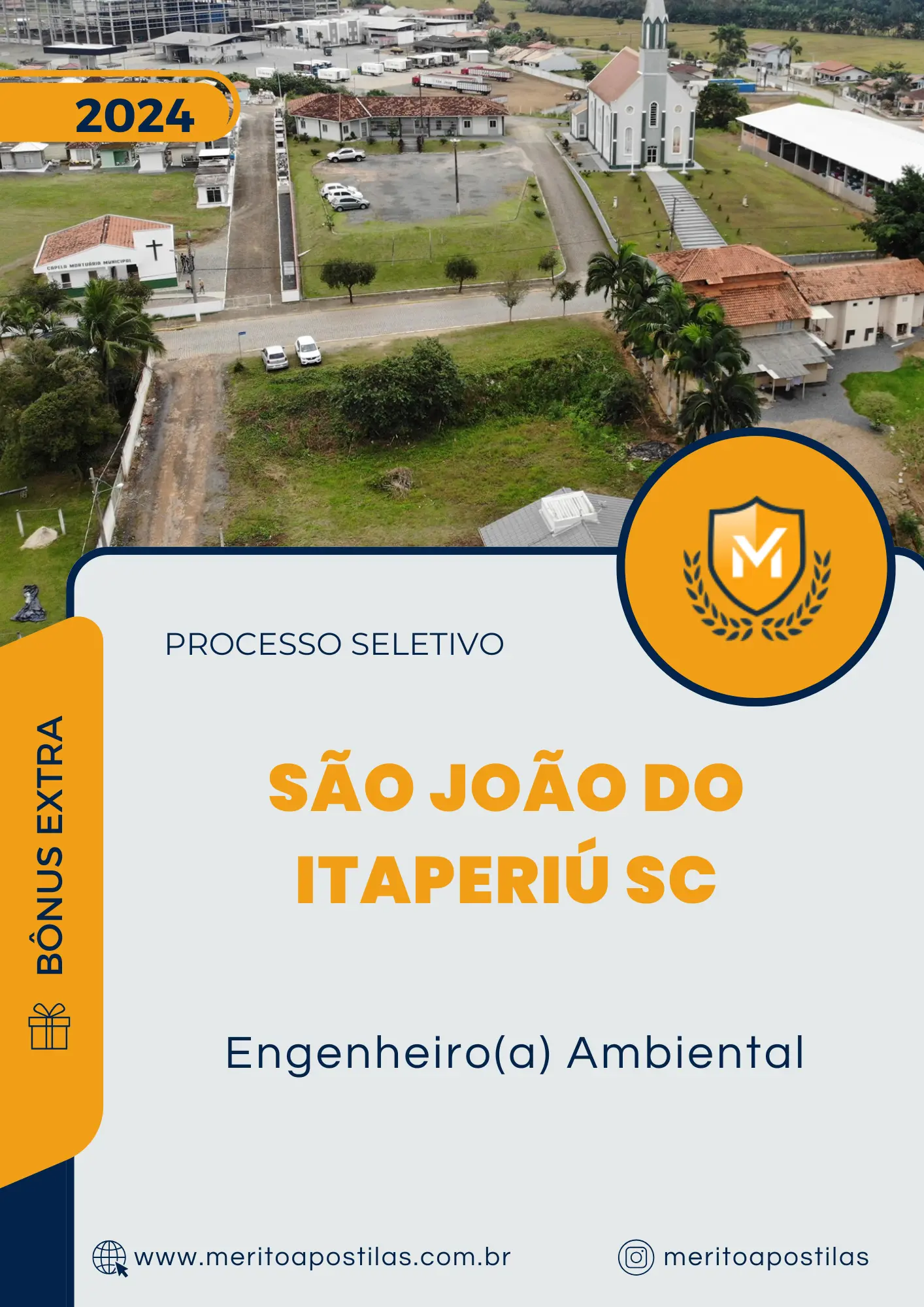 Apostila Engenheiro(a) Ambiental Processo Seletivo São João do Itaperiú SC 2024