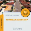 Apostila Escriturário Prefeitura de Flórida Paulista SP 2024