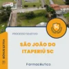 Apostila Farmacêutico Processo Seletivo São João do Itaperiú SC 2024