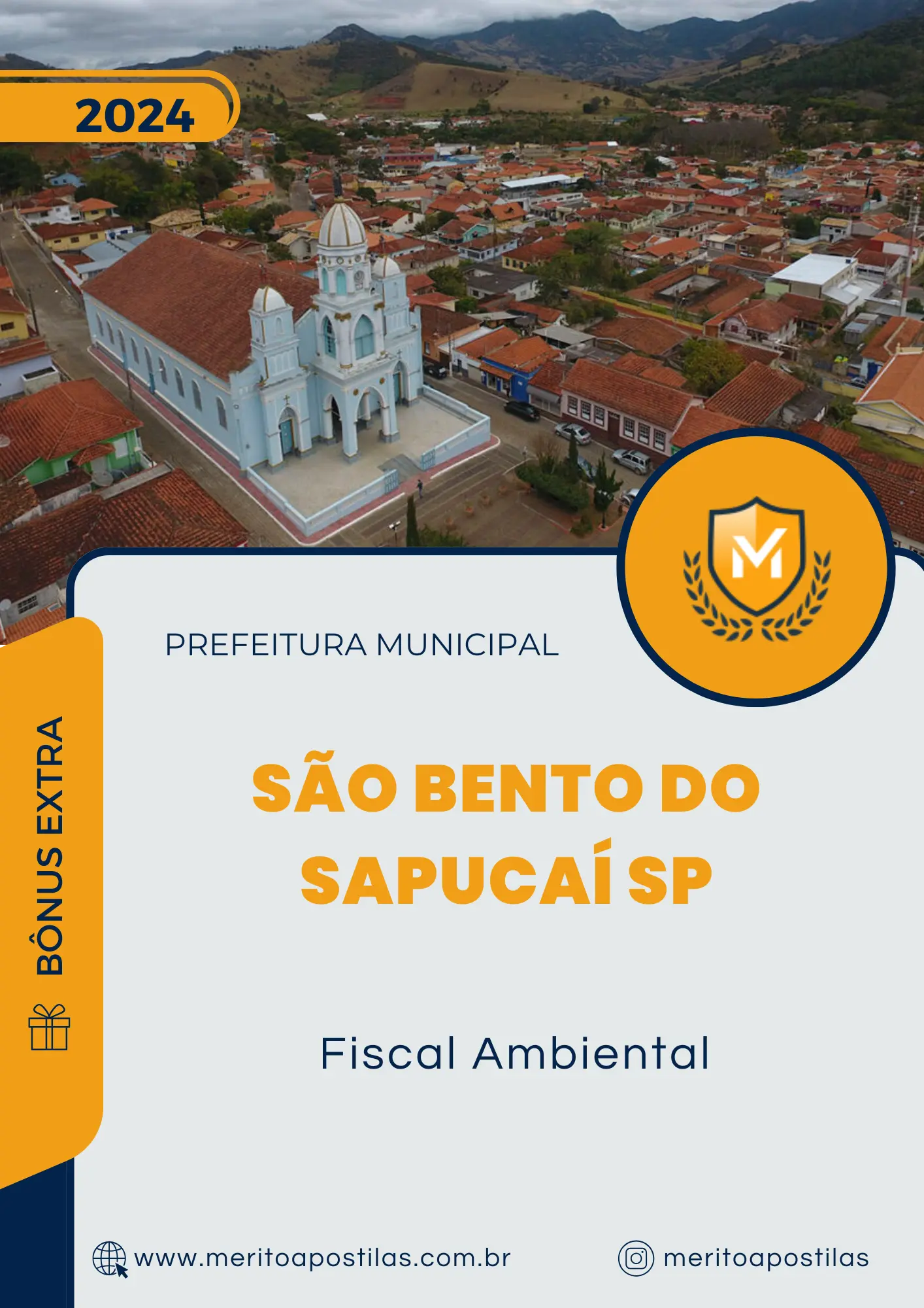 Apostila Fiscal Ambiental Prefeitura de São Bento do Sapucaí SP 2024