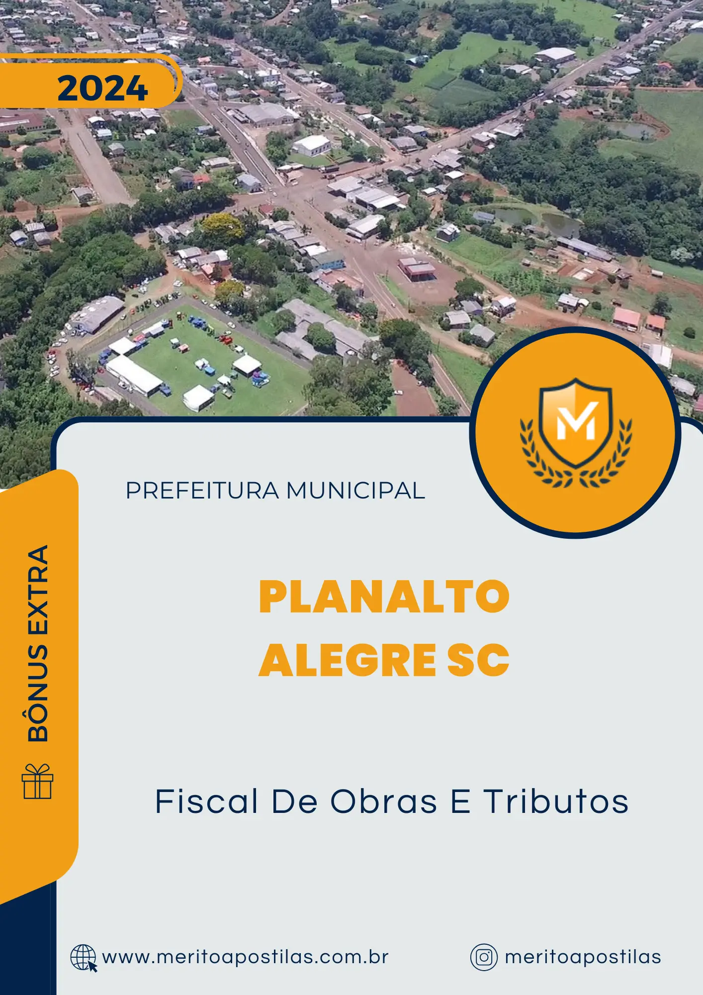 Apostila Fiscal De Obras E Tributos Prefeitura de Planalto Alegre SC 2024