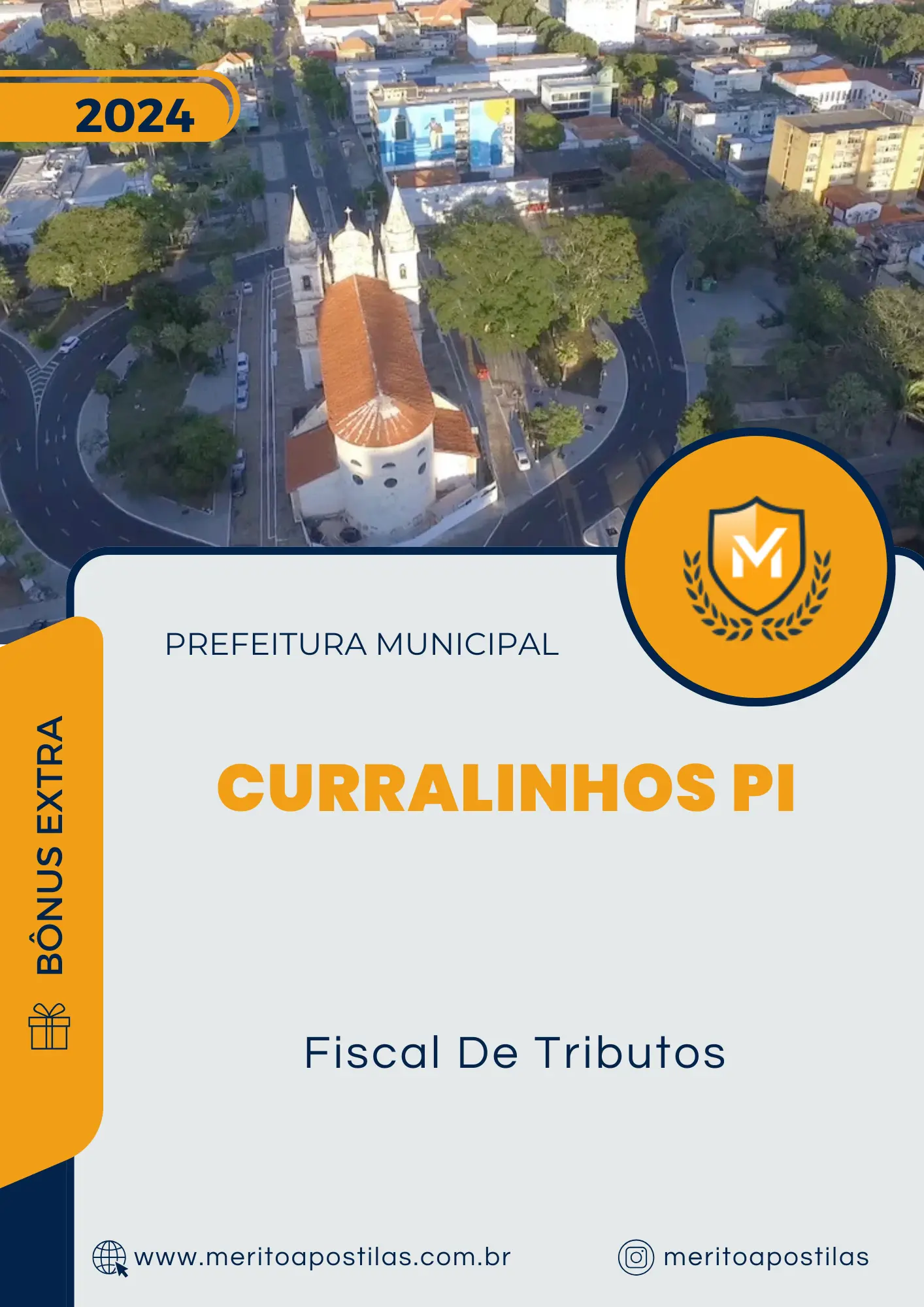 Apostila Fiscal De Tributos Prefeitura de Curralinhos PI 2024