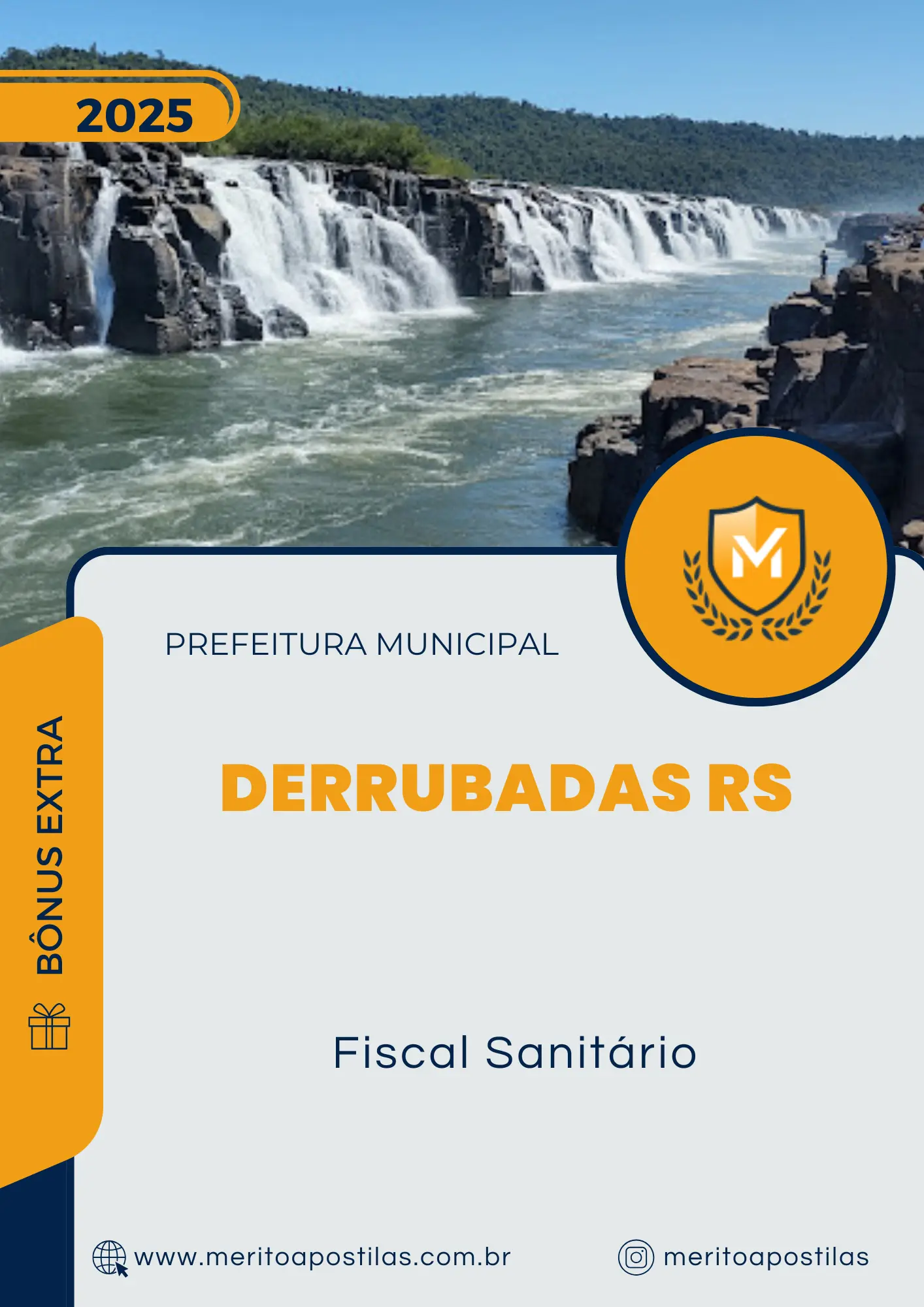 Apostila Fiscal Sanitário Prefeitura de Derrubadas RS 2025