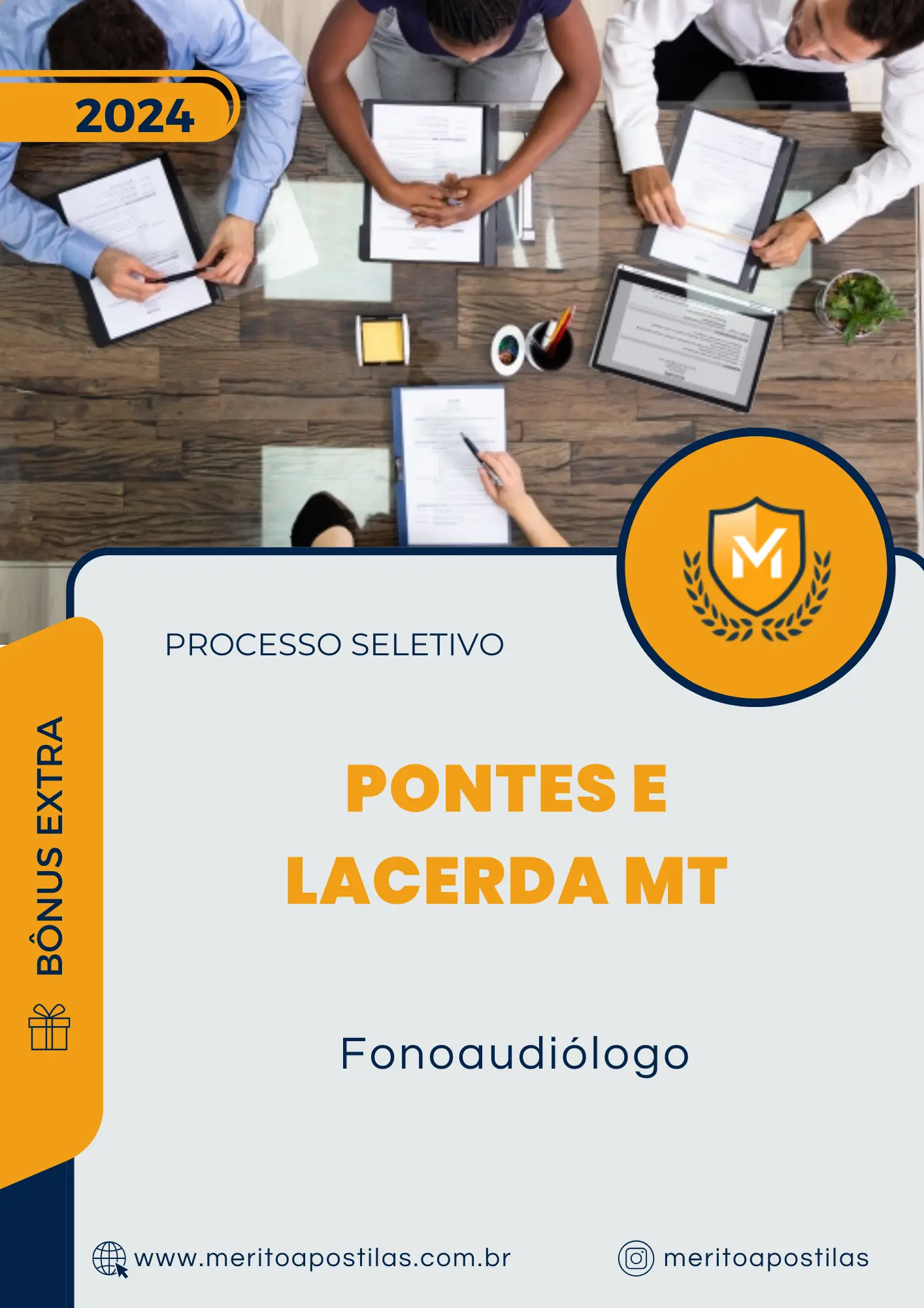 Apostila Fonoaudiólogo Processo Seletivo de Pontes e Lacerda MT 2024
