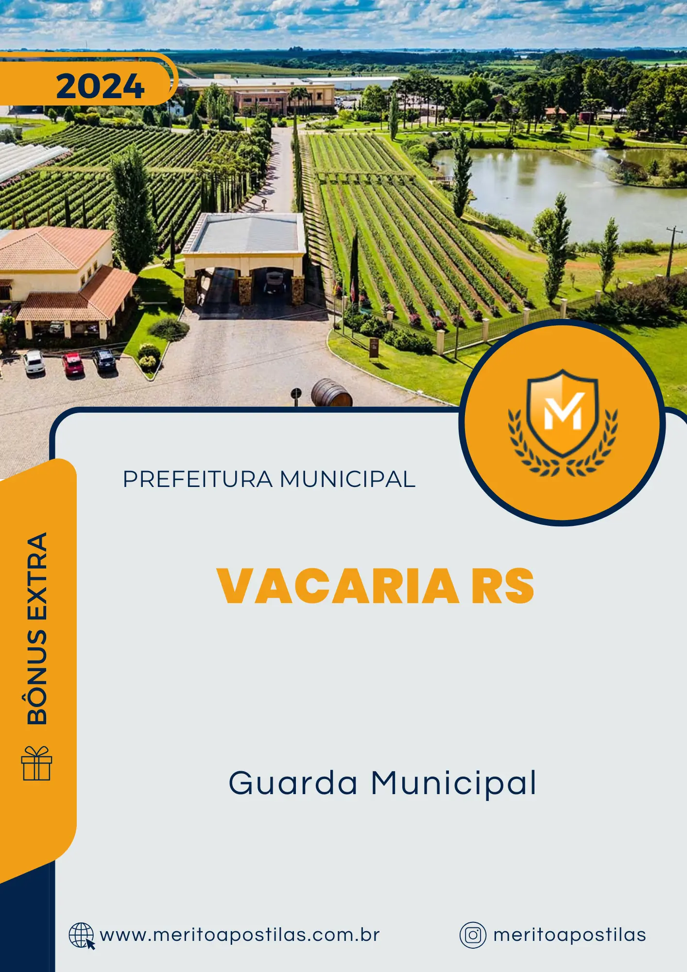 Apostila Guarda Municipal Prefeitura de Vacaria RS 2024