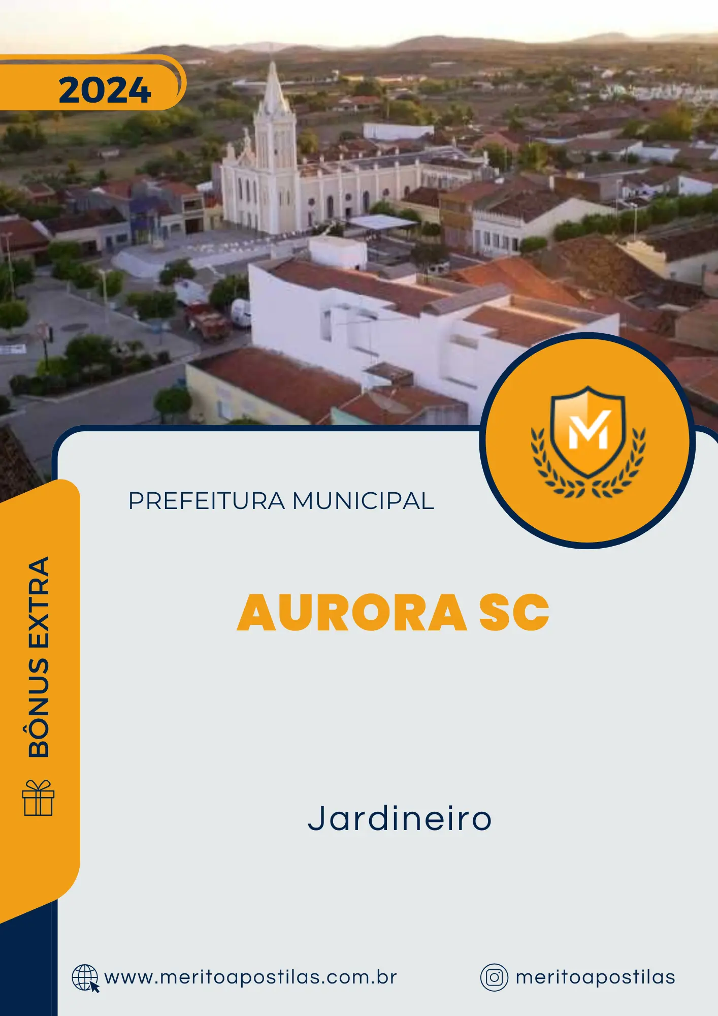 Apostila Jardineiro Prefeitura de Aurora SC 2024