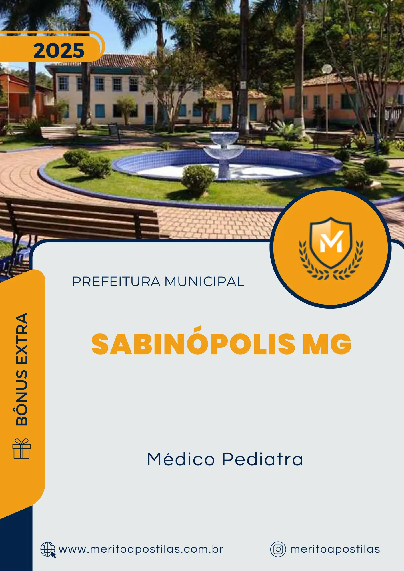 Apostila Médico Pediatra Prefeitura de Sabinópolis MG 2025