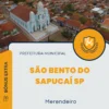 Apostila Merendeiro Prefeitura de São Bento do Sapucaí SP 2024