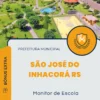 Apostila Monitor de Escola Prefeitura de São José do Inhacorá RS 2025
