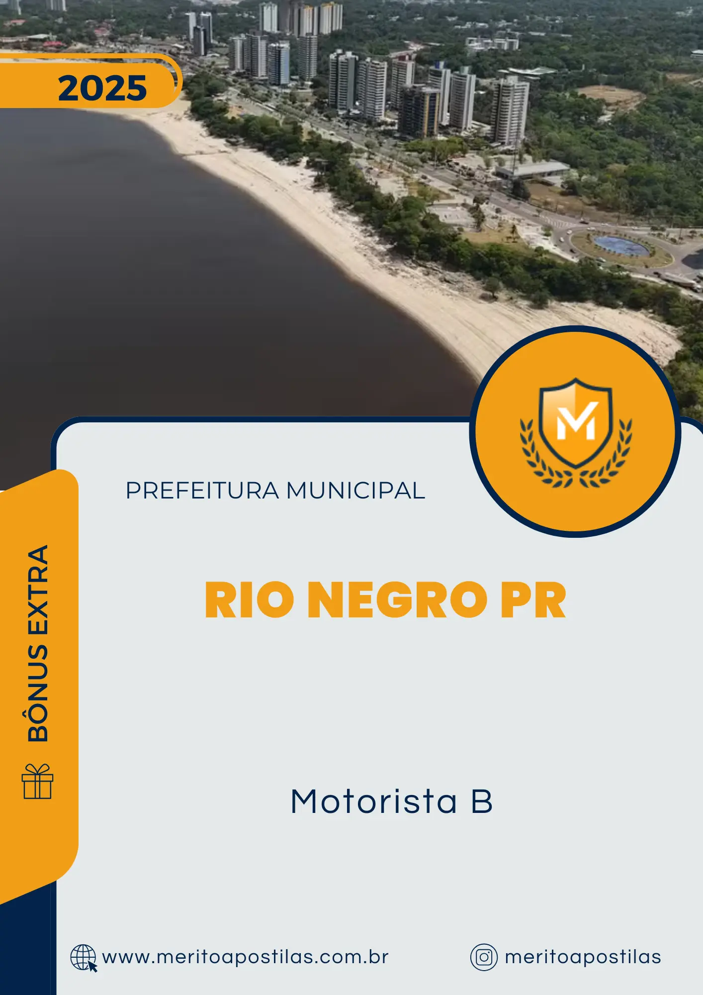 Apostila Motorista B Prefeitura de Rio Negro PR 2025