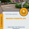 Apostila Operador De Máquinas Pesadas I Prefeitura de Mendes Pimentel MG 2025